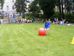 Wizyta międzynarodowej grupy młodzieży w Domu Pomocy Społecznej w Podzamku w ramach ŚDM Kraków 2016r